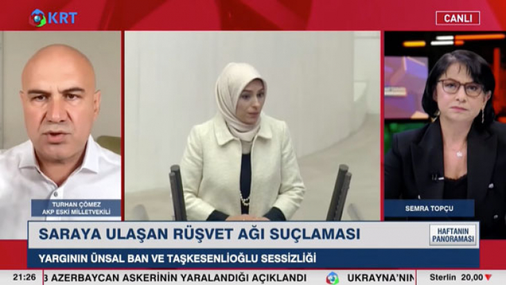 Eski AKP milletvekili Turhan Çömez’den Ünsal Ban ve Zehra Taşkesenlioğlu iddiaları