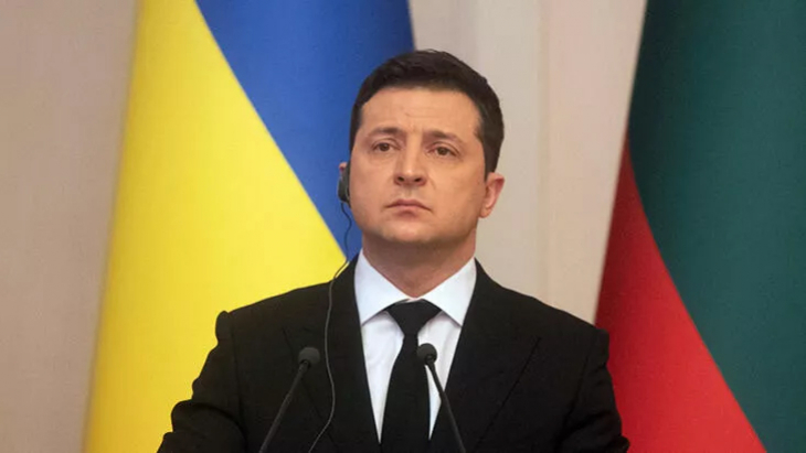 Ukrayna Devlet Başkanı Volodimir Zelenski trafik kazası geçirdi