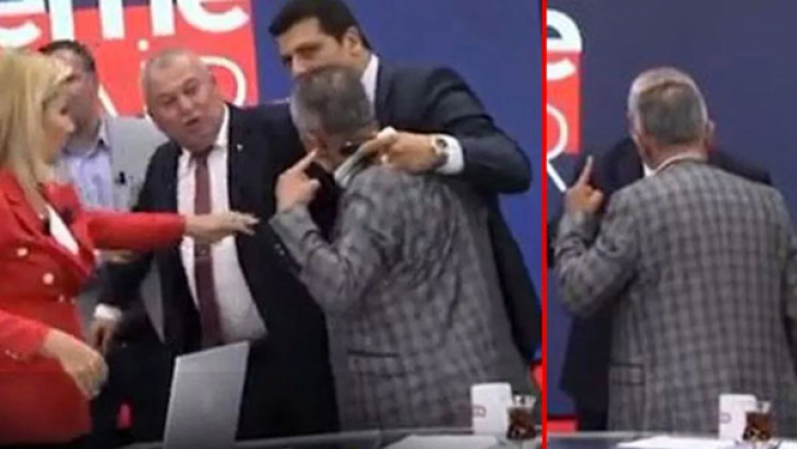 Cemal Enginyurt canlı yayında Latif Şimşek'in üzerine yürüdü