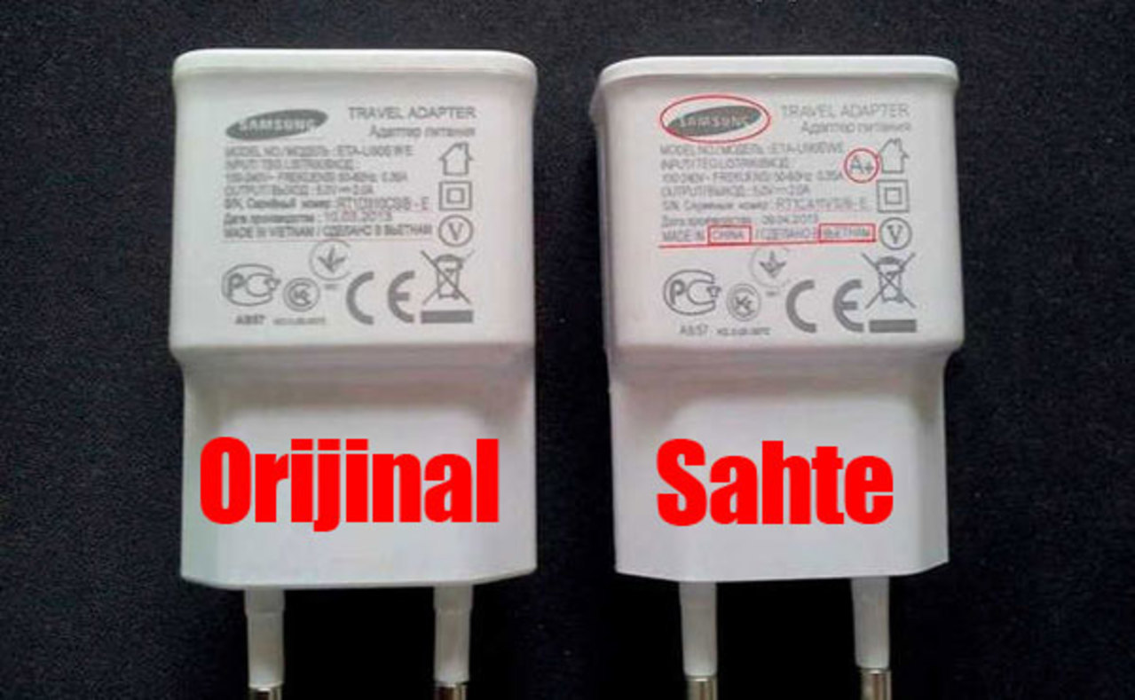 Şarj adaptörünü değiştirin
