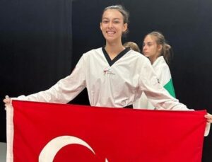 Elif Sude Akgül Avrupa 21 Yaş Altı Tekvando Şampiyonu Oldu
