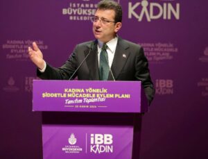 Ekrem İmamoğlu kadına şiddete karşı eylem planını açıkladı
