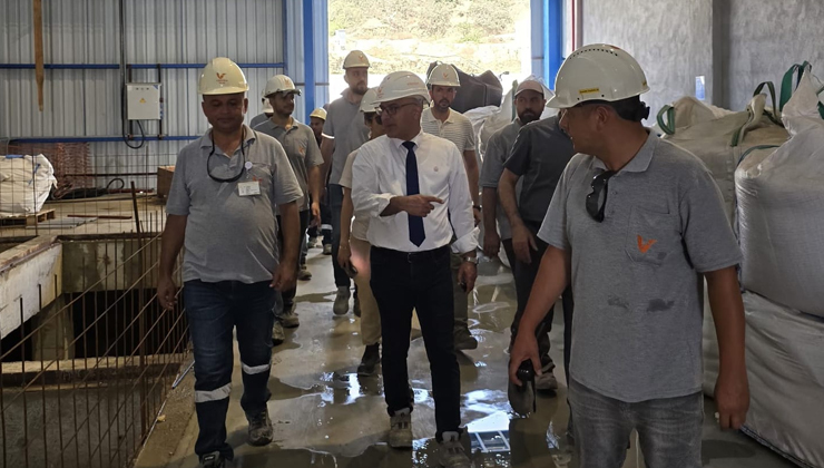 Vertra Steel Ceyhan’da üretime hazırlanıyor! Bin kişiye istihdam sağlayacak