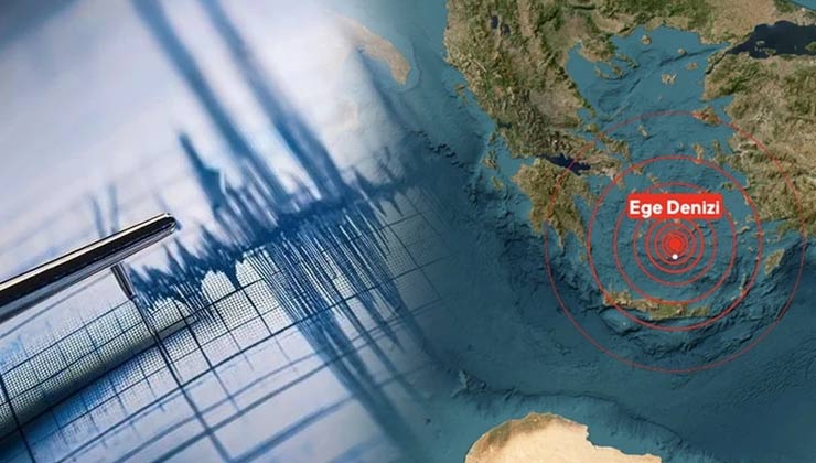 Ege’de şiddetli deprem! İzmir ve çevre illerden de hissedildi
