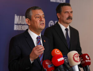 Özgür Özel, TİP’i ziyaret etti: Yapılması gereken tek şey sandıkta birlikte olmaktır