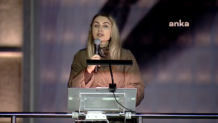 Dilek İmamoğlu, Saraçhane’den seslendi: Ekrem’den ve onu sevenlerden korkuyorlar