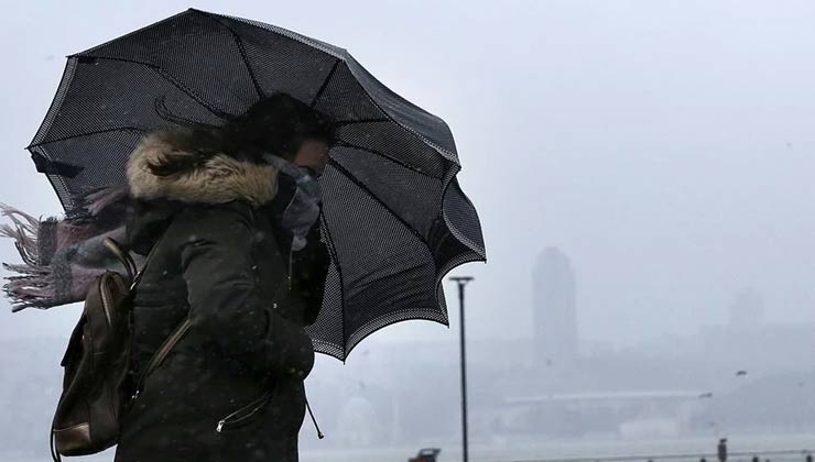 Meteoroloji’den 48 il için sarı kodlu uyarı: Sağanak ve kar yağışı bekleniyor