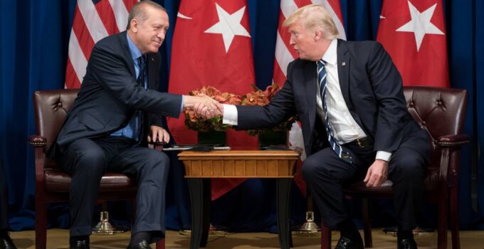 President Donald J. Trump and President Recep Tayyip Erdogan of Turkey at the United Nations General Assembly 36747065034