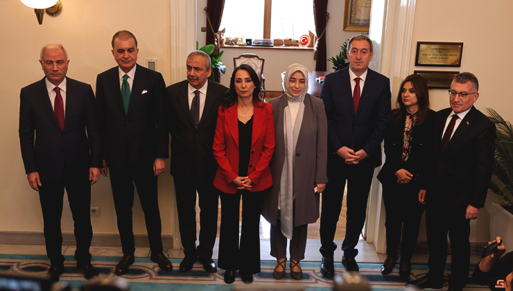 DEM Parti, MHP’nin ardından AK Parti ile görüştü