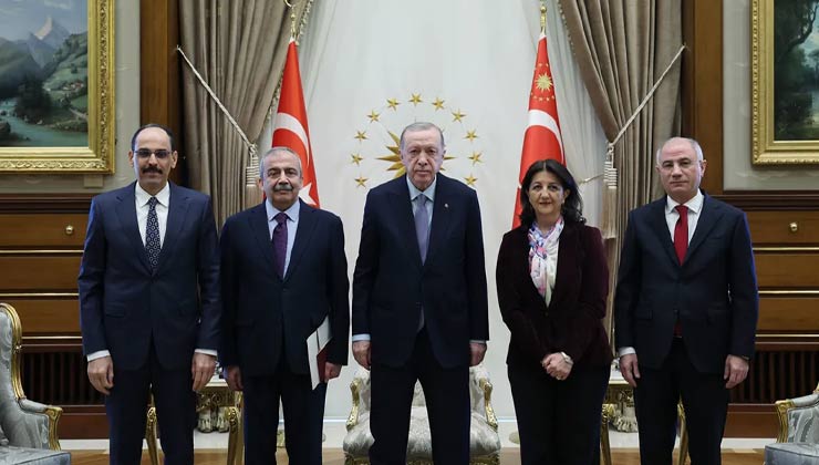 Cumhurbaşkanı Erdoğan, DEM Parti heyetini kabul etti!
