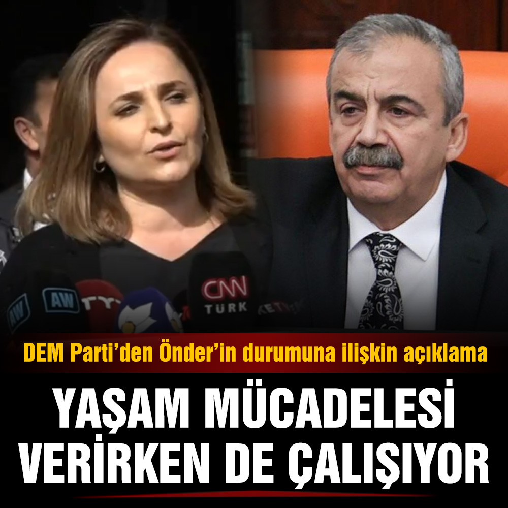 DEM Parti’den Sırrı Süreyya Önder’in durumuna ilişkin açıklama: Yaşam mücadelesi verirken de çalışıyor