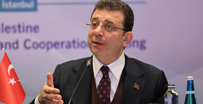 Ekrem İmamoğlu’ndan ‘Kanal İstanbul’ açıklaması: Aziz milletin bunları görün, yokluğumu fırsat bildiler!