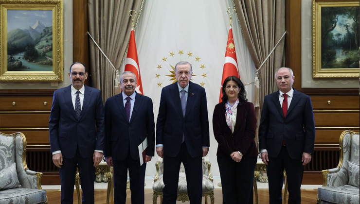 DEM Parti’den Cumhurbaşkanı Erdoğan’la görüşme sonrası açıklama
