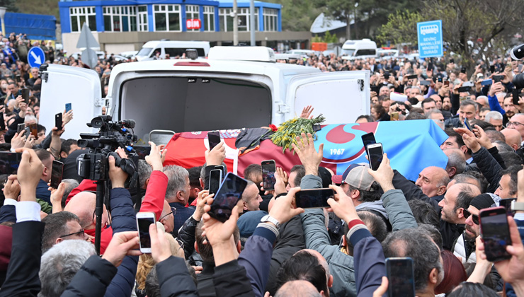 Volkan Konak, memleketi Trabzon’da son yolculuğuna uğurlandı