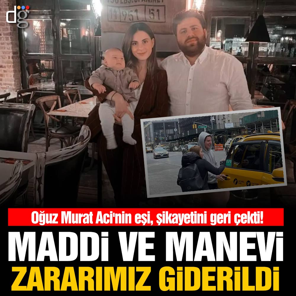 Oğuz Murat Aci’nin eşi, Timur Cihantimur ve Eylem Tok hakkındaki şikayetini geri çekti!