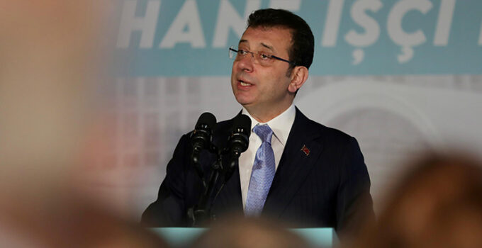 Ekrem İmamoğlu’nun mektubu İzmir’de okundu: “Herkese iş, her eve huzur, her çocuğa gelecek sunacağız”