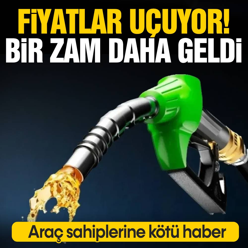 Petrolde fiyatlar tepetaklak! Bir zam daha geldi