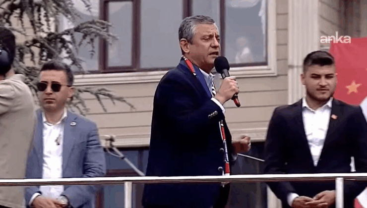 Özgür Özel, Düzce’de konuştu: “Ne Ekrem Başkan’ı bırakırız ne CHP’yi!”