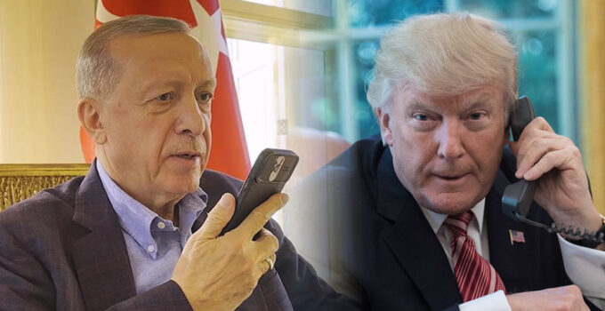 Cumhurbaşkanı Erdoğan, ABD Başkanı Trump ile telefonda görüştü