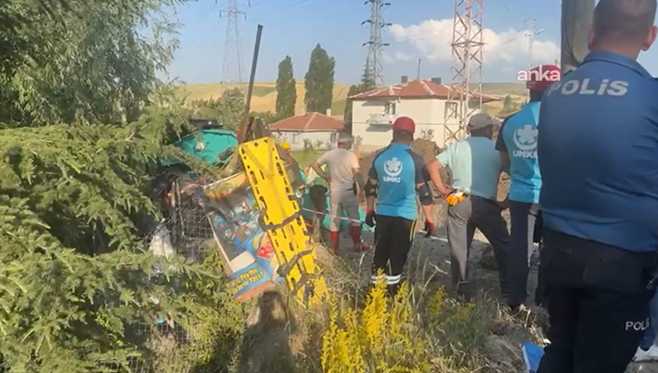 Ankara’da kanalizasyon çalışmasında göçük: Bir işçi hayatını kaybetti