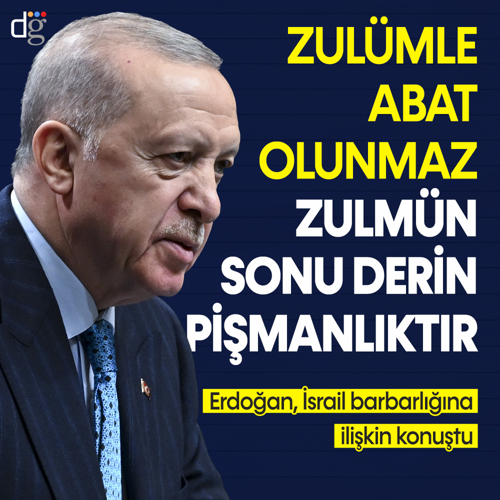 Cumhurbaşkanı Erdoğan’dan İsrail-İran çatışmalarına ilişkin açıklama: “Zulmün sonu derin bir pişmanlıktır”