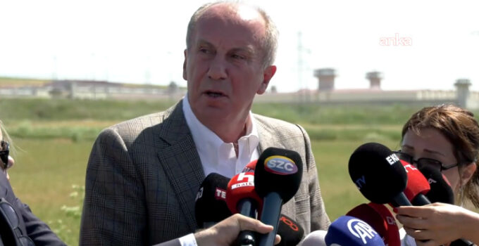 Muharrem İnce, Ekrem İmamoğlu’nu ziyaret etti: Yargı dip yaptı, Türkiye çöküşe doğru gidiyor