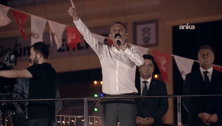 Özgür Özel, Gaziosmanpaşa’da konuştu: “Sert kayaya çarptın! Aklınızı başınıza takının!”